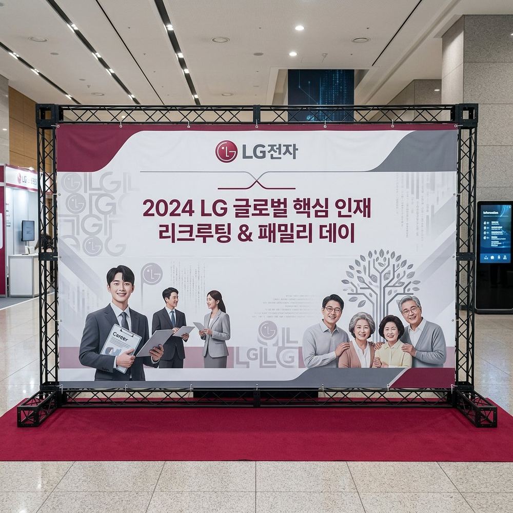 기업 행사 포토월